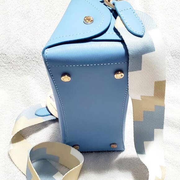 MATMAZEL "Gian" Metal Handle Hand & Shoulder Bag- Crossbody Purse - Picture 10 of 17